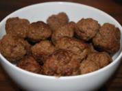 Salbeihackbällchen mit Marsala - Rezept