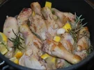Zitronen-Knoblauch-Hähnchen - Rezept
