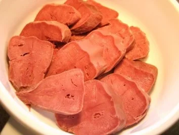 Rezept: Schweine-Zunge mit viel Gemüse und Reis Bild Nr. 5 Schweine-Zunge mit viel Gemüse und Reis - Rezept - Bild Nr. 5