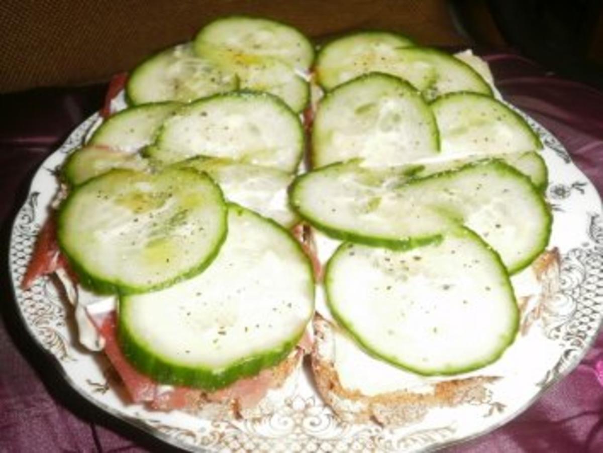 Brotzeit/Snack "Schnittchen Deluxe" - Rezept - Bild Nr. 2