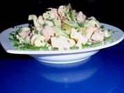Nudelsalat mit Thunfisch und grünem Spargel - Rezept