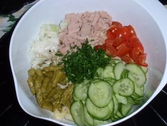 Nudelsalat mit Thunfisch und grünem Spargel - Rezept - Bild Nr. 3