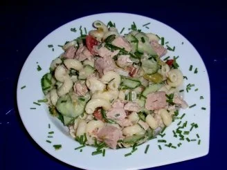 Nudelsalat mit Thunfisch und grünem Spargel - Rezept - Bild Nr. 7
