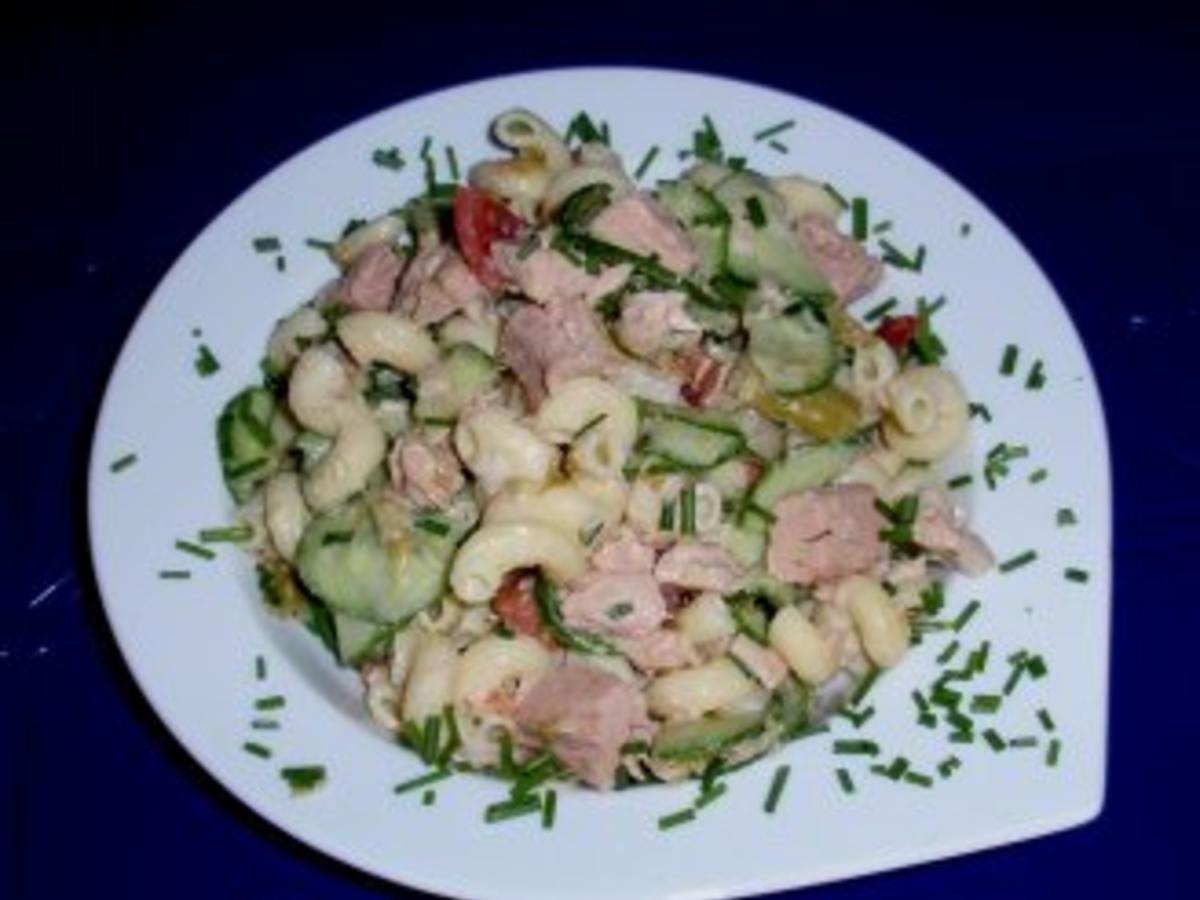 Nudelsalat mit Thunfisch und grünem Spargel - schnell &amp; einfach - 84 ...