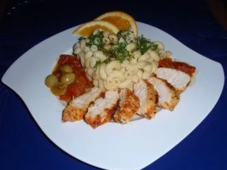 Hähnchenbrustfilet mit einer fruchtigen Soße und Kresse-Nudeln - Rezept - Bild Nr. 6