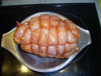 Putenrollbraten mit Ei-Gemüsefülle - Rezept - Bild Nr. 12