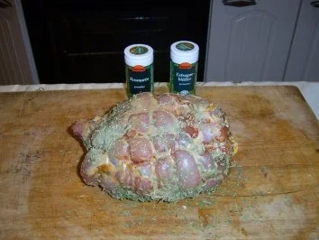 Putenrollbraten mit Ei-Gemüsefülle - Rezept - Bild Nr. 13