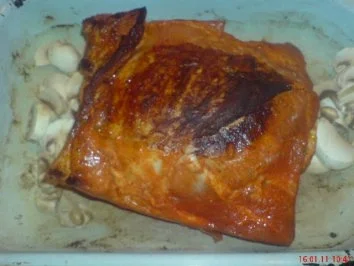 Gefüllter Gemüsebraten, und Speckrosenkohl - Rezept - Bild Nr. 2