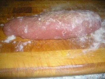 Truthahn-Innenbrustfilet mit Bandnudeln - Rezept - Bild Nr. 2