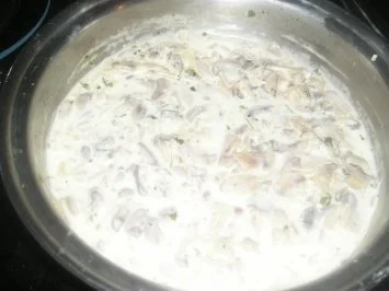 Truthahn-Innenbrustfilet mit Bandnudeln - Rezept - Bild Nr. 4