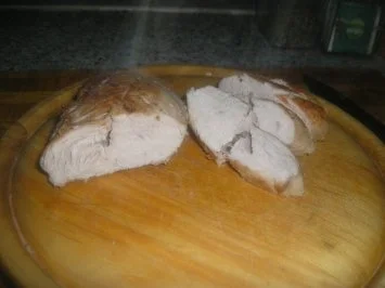 Truthahn-Innenbrustfilet mit Bandnudeln - Rezept - Bild Nr. 5