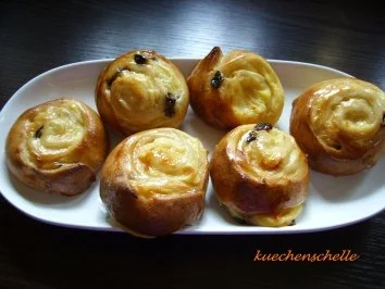 Rezept: Puddingschnecken Puddingschnecken - Rezept