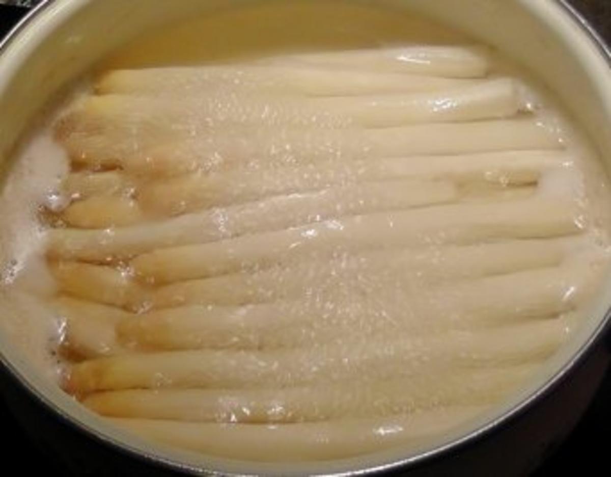 frischer Spargel mit Schnittlauchsauce - Rezept - Bild Nr. 2