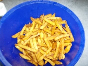 Pommes selbergmacht - Rezept