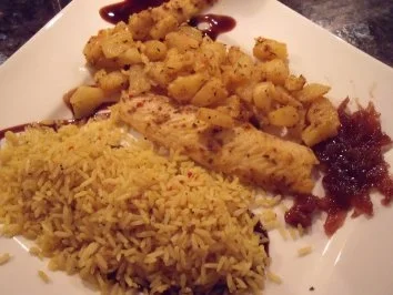 Fisch mit Ananas - Rezept