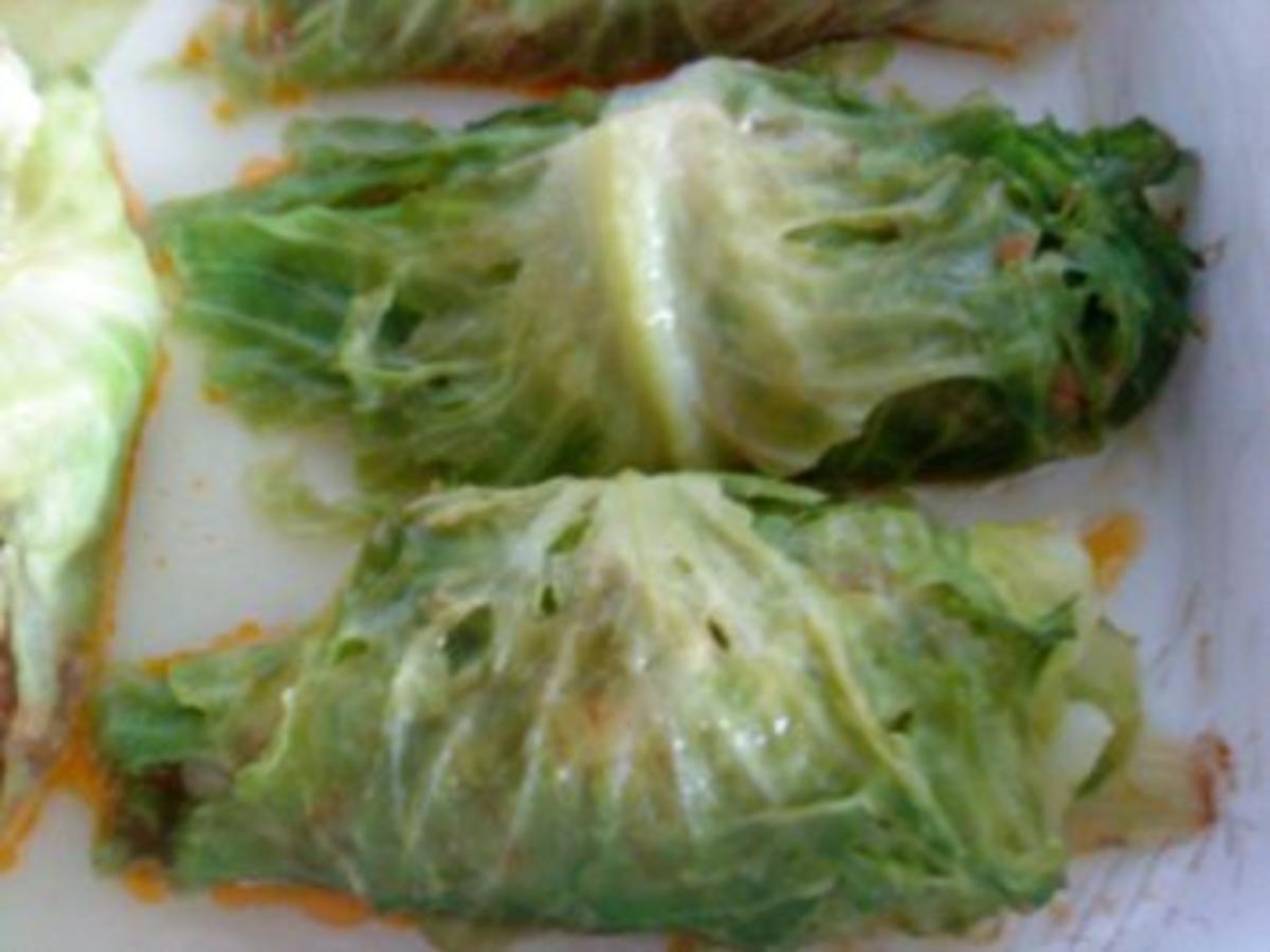 Zwergi s Mini Wirsingrouladen aus dem Backofen mit Rosmarinkartoffeln ...