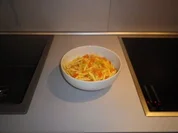 Nudeln in Gemüserahm - Sauce - Rezept