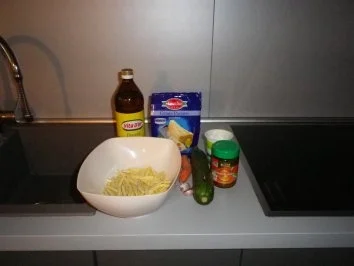 Nudeln in Gemüserahm - Sauce - Rezept - Bild Nr. 3