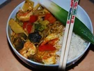 Gaeng Ped Gung - Rotes Thai-Curry mit Garnelen - Rezept