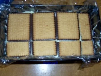 Rezept: Backen ohne backen: Weißer Keks-Kuchen Bild Nr. 8 Backen ohne backen: Weißer Keks-Kuchen - Rezept - Bild Nr. 8