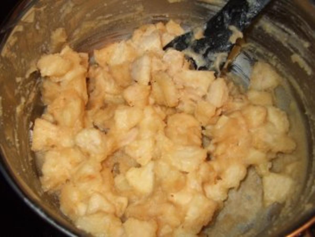 Rührkuchen mit Apfel Nuss Marzipanhaube - Rezept - Bild Nr. 8