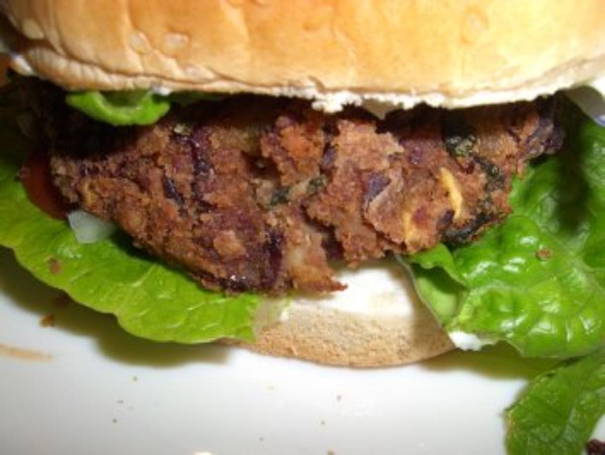 Bilder für Bohnen - Burger - Rezept