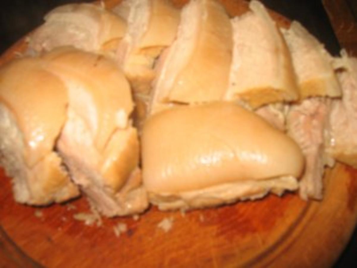 Fleisch: Sauerbraten mit Schweinebauch - Rezept - Bild Nr. 3