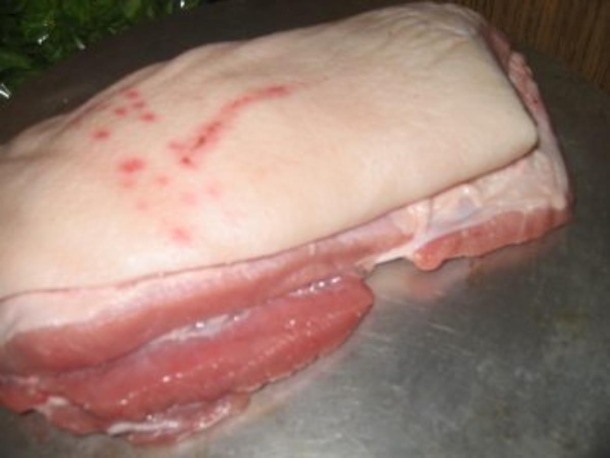Fleisch: Sauerbraten mit Schweinebauch - Rezept - Bild Nr. 12