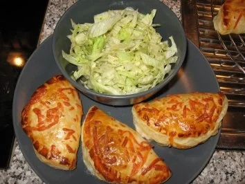 Blätterteigtäschchen Salami-Schinken - Rezept - Bild Nr. 9