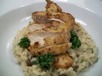 Rezept: Supreme von der Maispoularde auf Morchelrisotto Bild Nr. 4 Supreme von der Maispoularde auf Morchelrisotto - Rezept - Bild Nr. 4