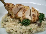Supreme von der Maispoularde auf Morchelrisotto - Rezept