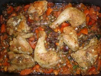 Rezept: Hähnchen toskanische Art Hähnchen toskanische Art - Rezept