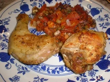 Rezept: Hähnchen toskanische Art Bild Nr. 2 Hähnchen toskanische Art - Rezept - Bild Nr. 2