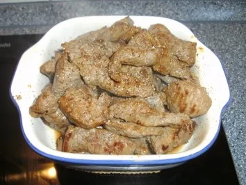 Rindergeschnetzeltes mit Pfifferlingen - Rezept - Bild Nr. 2