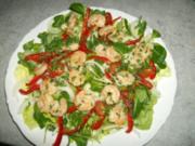 Salat mit Shrimps - Rezept