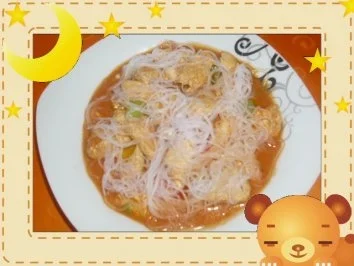 Putengeschnetzeltes mit Glasnudeln - Rezept