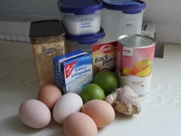 Kuchen: Mango-Limetten-Kuchen - Rezept - Bild Nr. 2