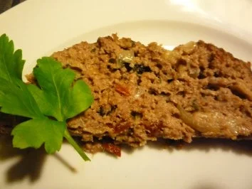 Südlicher Hackbraten von Rind und Lamm - Rezept