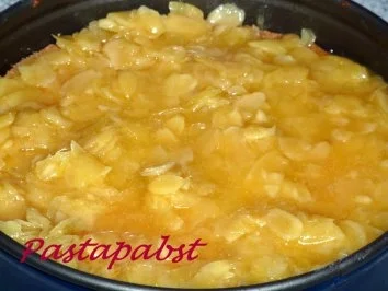 Rezept: Mango-Cranberrie-Bienenstich Bild Nr. 5 Mango-Cranberrie-Bienenstich - Rezept - Bild Nr. 5