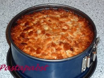 Rezept: Mango-Cranberrie-Bienenstich Bild Nr. 6 Mango-Cranberrie-Bienenstich - Rezept - Bild Nr. 6