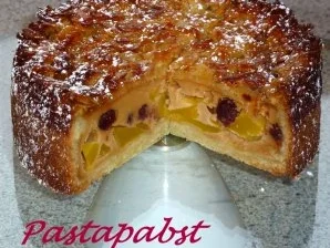 Rezept: Mango-Cranberrie-Bienenstich Bild Nr. 7 Mango-Cranberrie-Bienenstich - Rezept - Bild Nr. 7