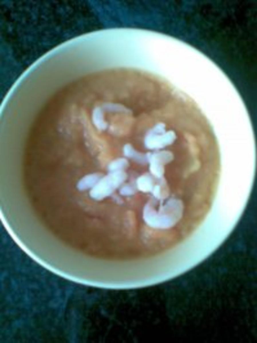 Möhren Mango Suppe mit Ingwer - Rezept
