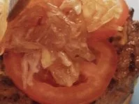 Rezept: Klassischer Hamburger mit Zwiebel- Relish Bild Nr. 3 Klassischer Hamburger mit Zwiebel- Relish - Rezept - Bild Nr. 3