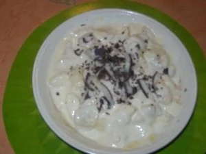 Irenes Obst- Dessert- mit Pfefferminzschokolade - Rezept - Bild Nr. 3