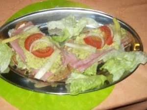 Irenes 6 Schichten- Abendbrot mit Spargel  süß- sauer - Rezept