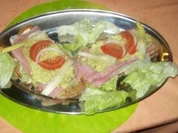 Irenes 6 Schichten- Abendbrot mit Spargel  süß- sauer - Rezept