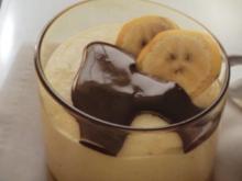 Bild von Bananenmousse mit Banane frisch und Zitronen frisch - Rezept mit Bild