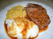 Glasierter Hackbraten - Rezept