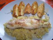 Pangasiusfilet im Krautbett - Rezept