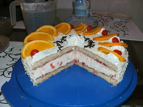 MARASCHINO - ORANGEN- TORTE - Rezept - Bild Nr. 4